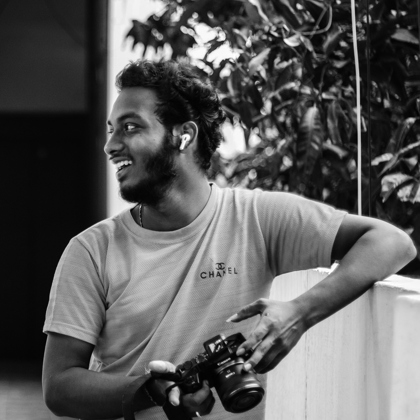 Photographer Vasanth Sena Chennai  India